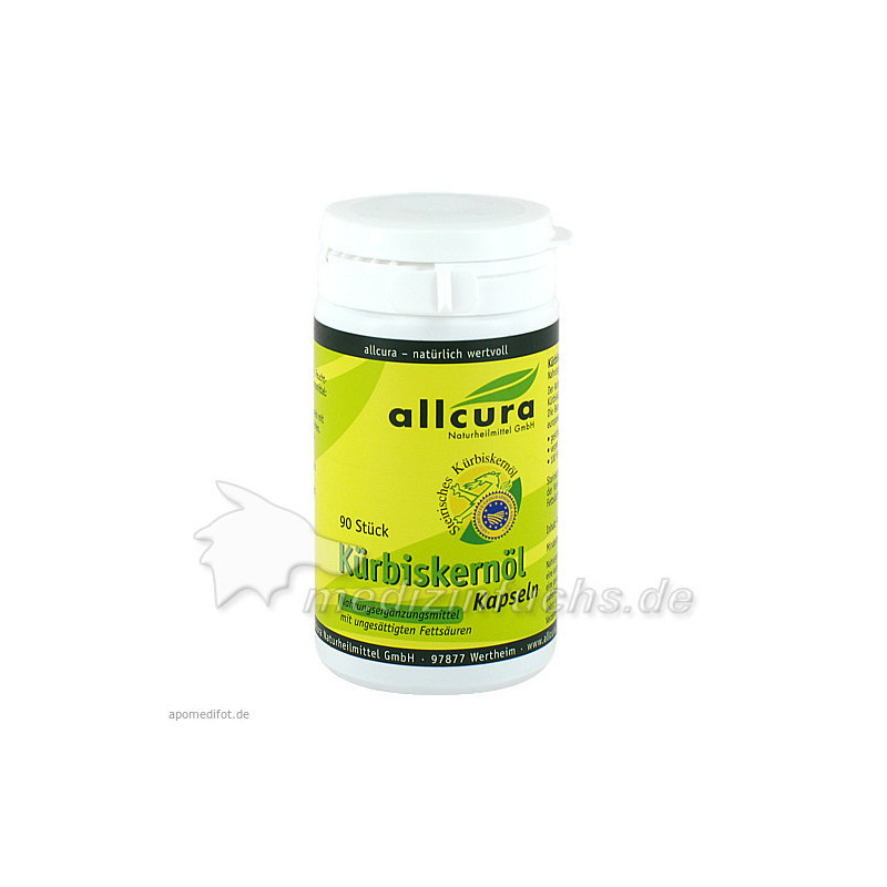 Kürbiskernöl Kapseln, 90 ST – PZN 1452945