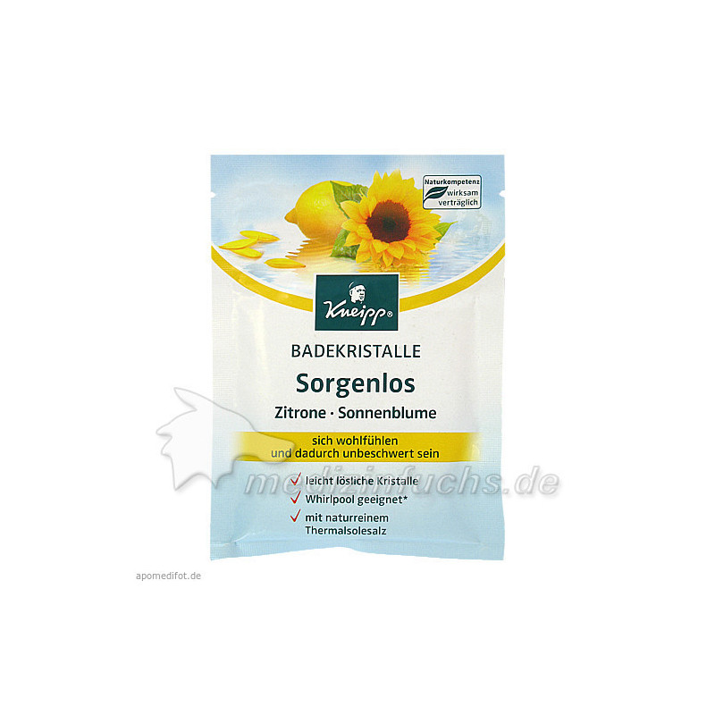 Kneipp Badekristalle Sorgenlos, 60 G – PZN 9206594