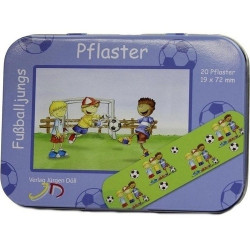 KINDERPFLASTER FUSSBALLJUNGS - DOSE, 20 ST – PZN 9078096
