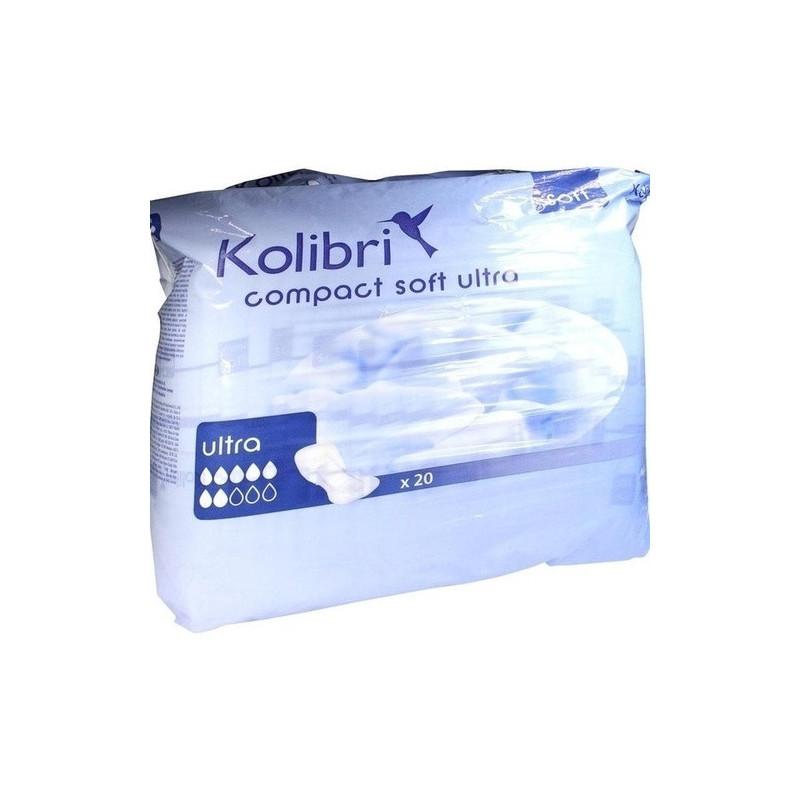 KOLIBRI compact soft Vorlagen anatomisch ultra, 20 ST – PZN 10031450