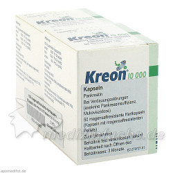 Kreon 10000 Kapseln, 100 ST – PZN 4529507