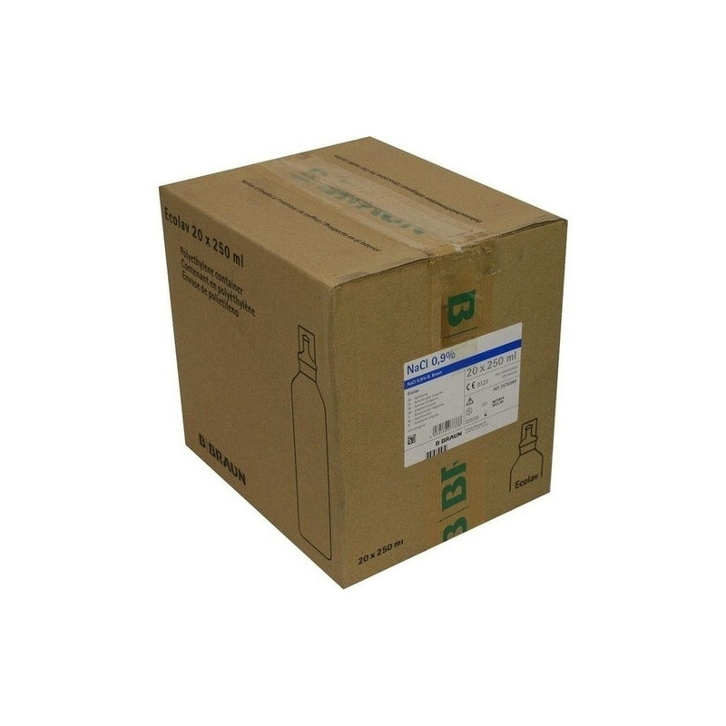 Kochsalzlösung 0.9% B.Braun Spüllsg. Ecolav, 20X250 ML – PZN 4463636