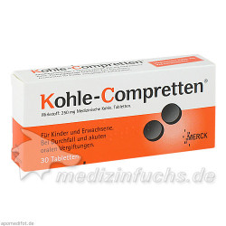 KOHLE COMPRETTEN, 30 ST – PZN 3056515