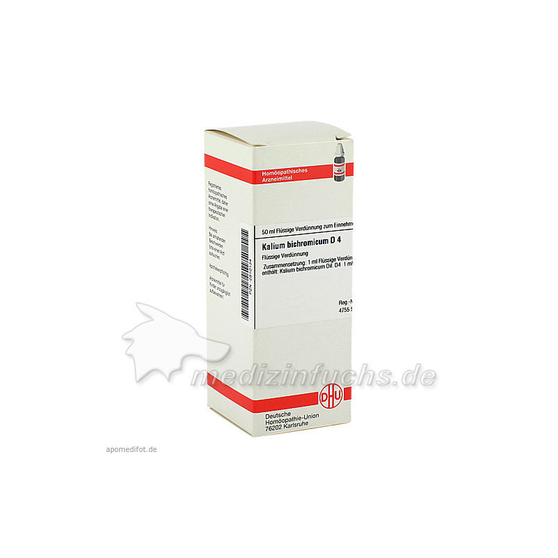 KALIUM BICHROM D 4, 50 ML – PZN 2810134