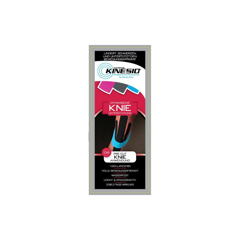 Kinesio Pre Cut Knie Anwendung, 1 P – PZN 10711535