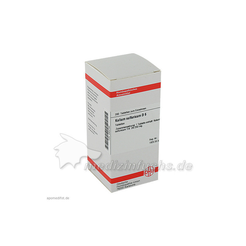 KALIUM SULFURICUM D 6, 200 ST – PZN 2802784