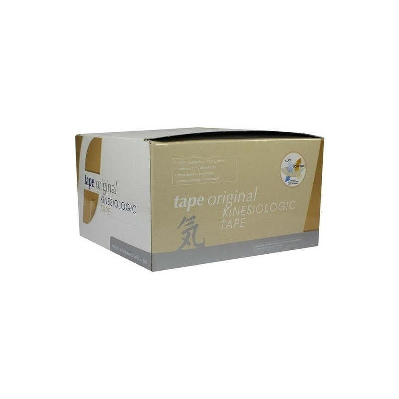 KINESIOLOGIC tape original beige 6er 5mx5cm, 6X1 ST – PZN 7685780