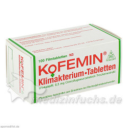 Kofemin Klimakterium Tabletten, 100 ST – PZN 3554325