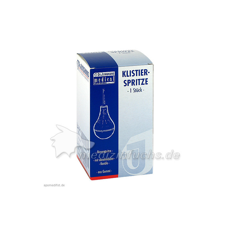 Klistierspritze Gr.8 290g birnenförmig, 1 ST – PZN 4444610