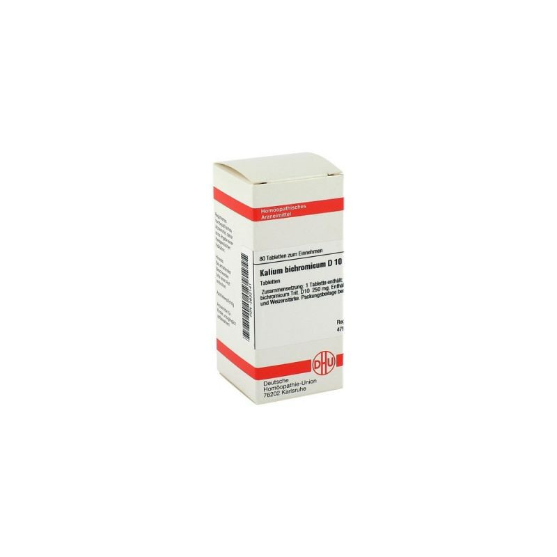 Kalium Bichromicum D 10 Tabletten (80 stk) – PZN 2632141