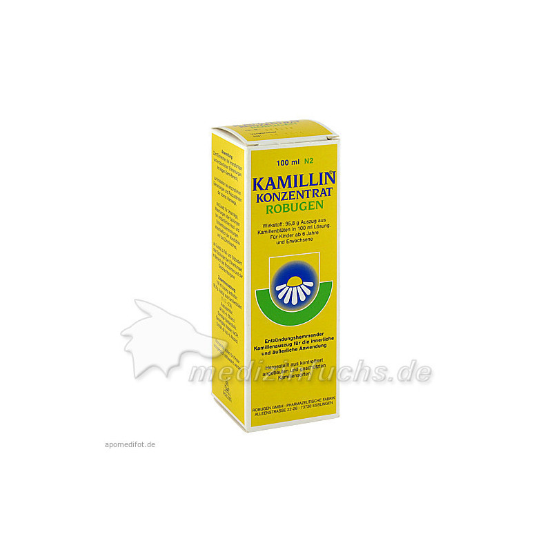 Kamillin-Konzentrat-Robugen, 100 ML – PZN 329220