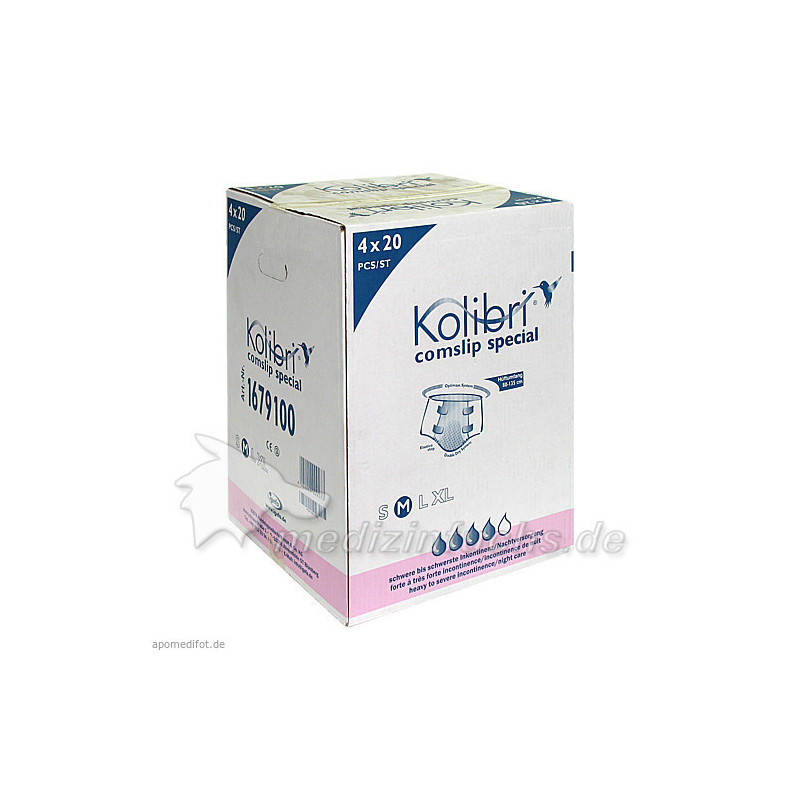 KOLIBRI comslip special Gr.M, 4X20 ST – PZN 891022