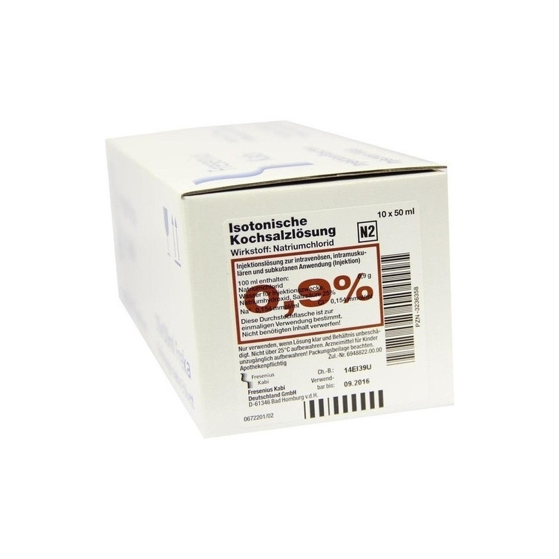 KOCHSALZ 0.9% ISOTON FREKA, 10X50 ML – PZN 3236358