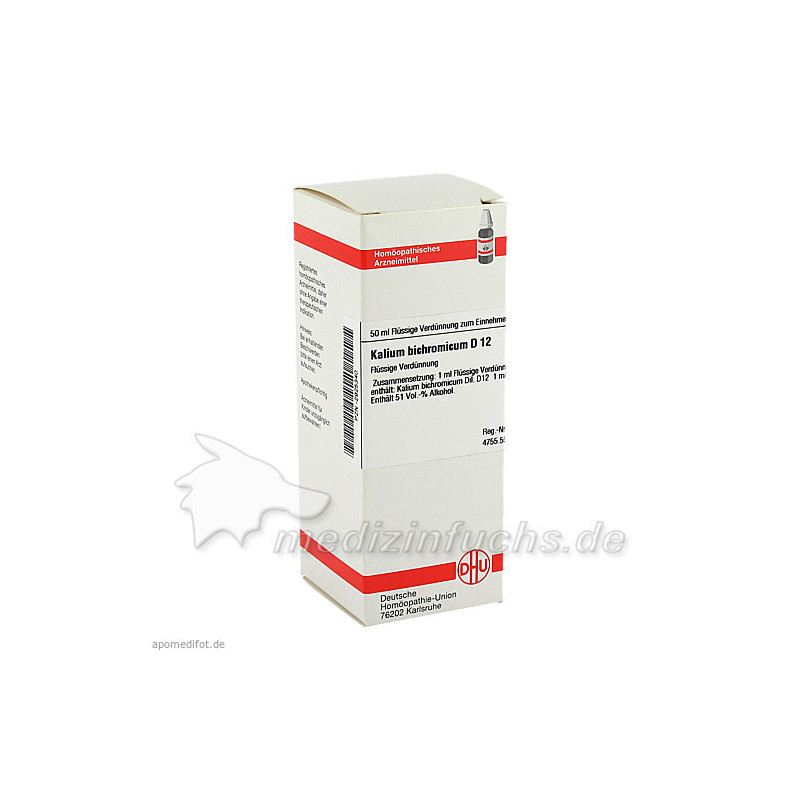 KALIUM BICHROM D12, 50 ML – PZN 2925340