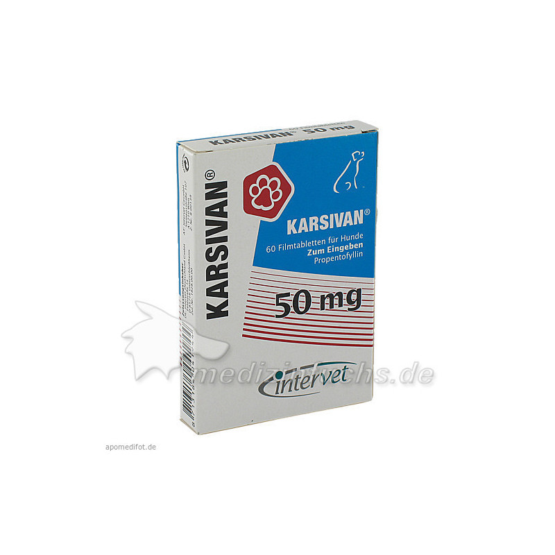 KARSIVAN 50 Filmtabletten f.Hunde, 60 ST – PZN 3069995