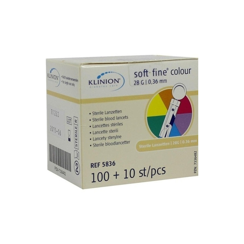 Klinion soft fine colour 28G, 110 ST – PZN 7336482
