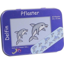 KINDERPFLASTER DELFIN - DOSE, 20 ST – PZN 9078050