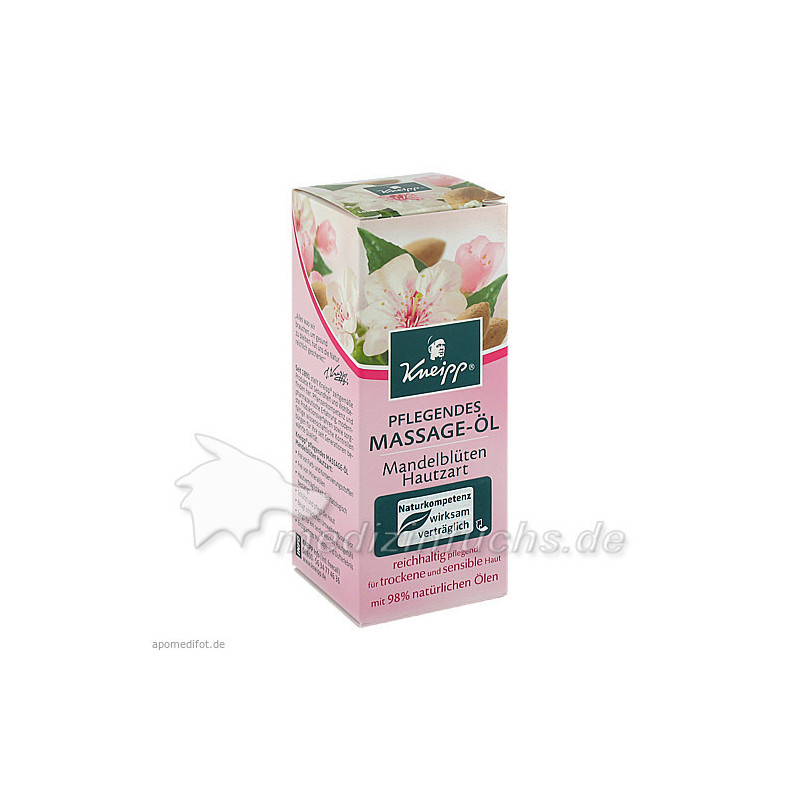 Kneipp Pflegendes Massage-Öl Mandelblüten Hautzart, 100 ML – PZN 836187