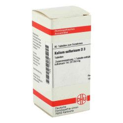 Kalium Sulfuricum D 3 Tabletten (80 stk) – PZN 1775772