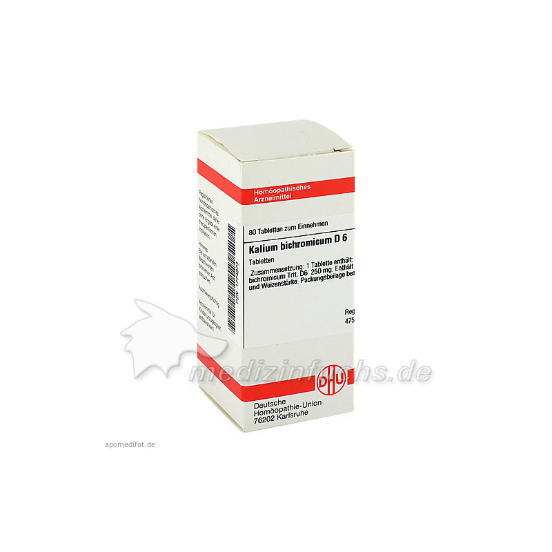 KALIUM BICHROM D 6, 80 ST – PZN 1774873