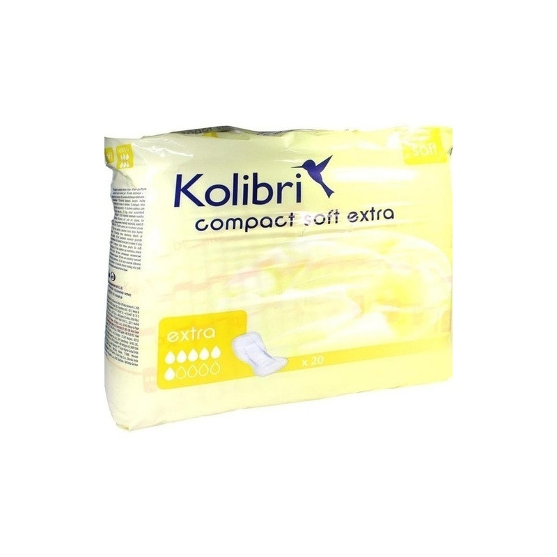 KOLIBRI compact soft Vorlagen anatomisch extra, 20 ST – PZN 10031438