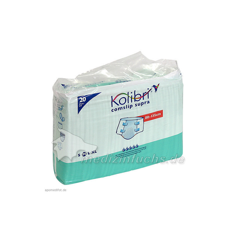 KOLIBRI comslip supra Gr.M, 20 ST – PZN 891252