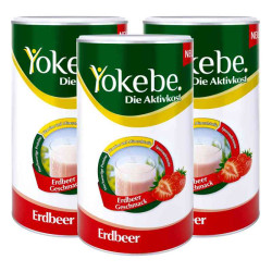 Yokebe Erdbeer Pulver (3X500 g) – PZN 8100451