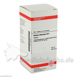 KALIUM CHLORAT D 4, 200 ST – PZN 2632247
