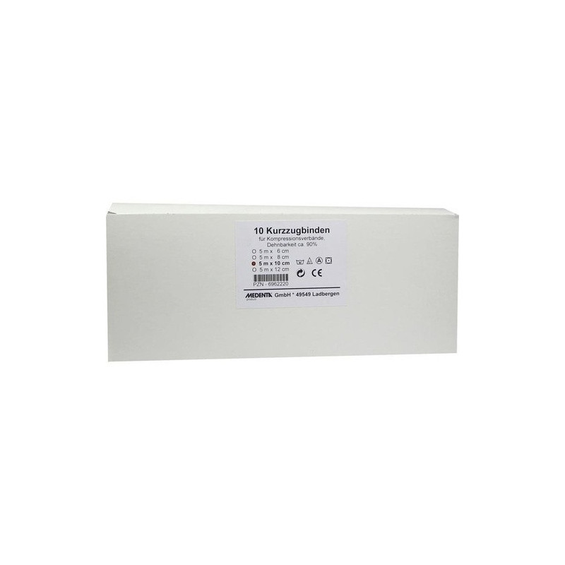 KURZZUGBINDE 5MX10CM, 10 ST – PZN 6962220
