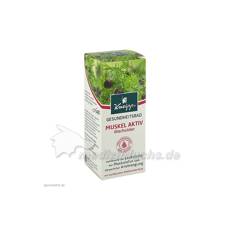 Kneipp Gesundheitsbad Muskel Aktiv Wacholder, 100 ML – PZN 833958