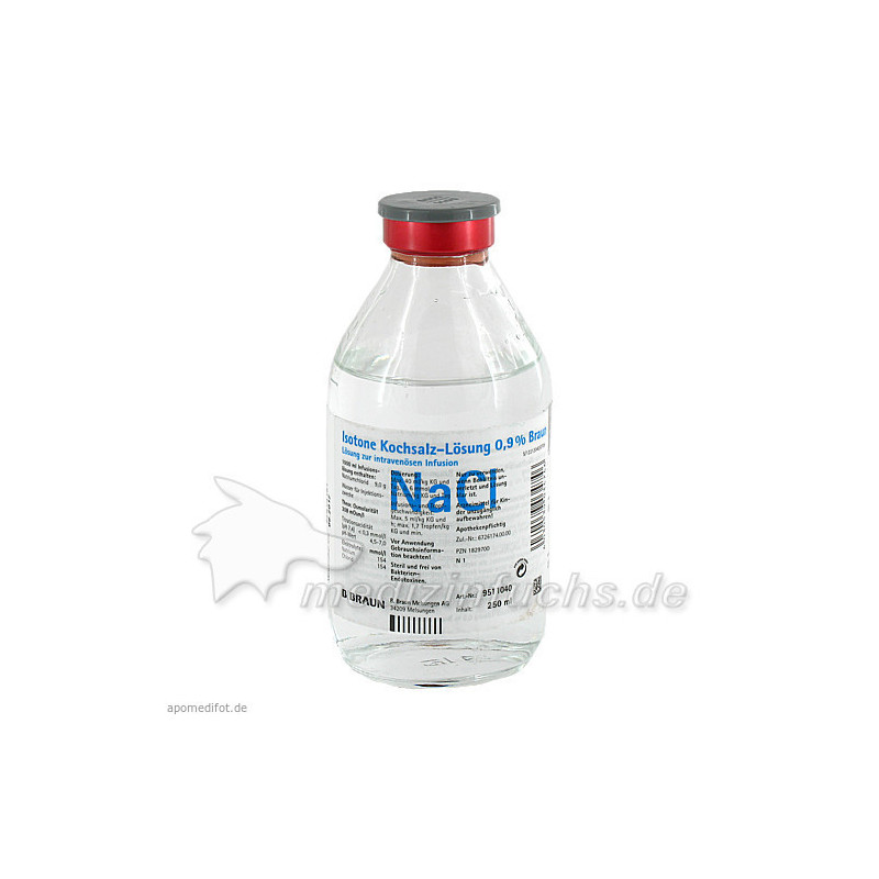 KOCHSALZ 0.9% ISOTON GL, 250 ML – PZN 1829700