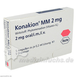 Konakion MM 2mg, 5 ST – PZN 7125006