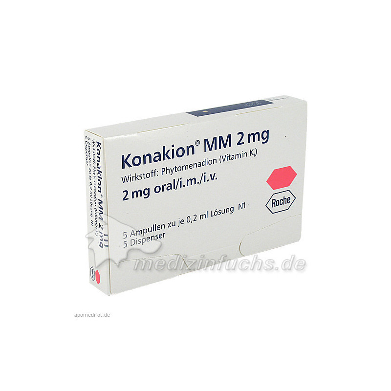 Konakion MM 2mg, 5 ST – PZN 7125006