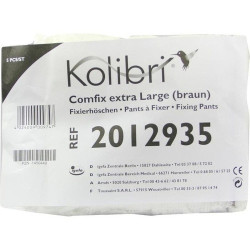 Kolibri comfix extra large/braun Fixierhose, 5 ST – PZN 1450449