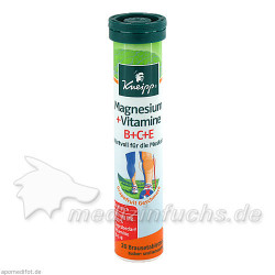 KNEIPP Magnesium + Vitamine Brausetabletten, 20 ST – PZN 2565930