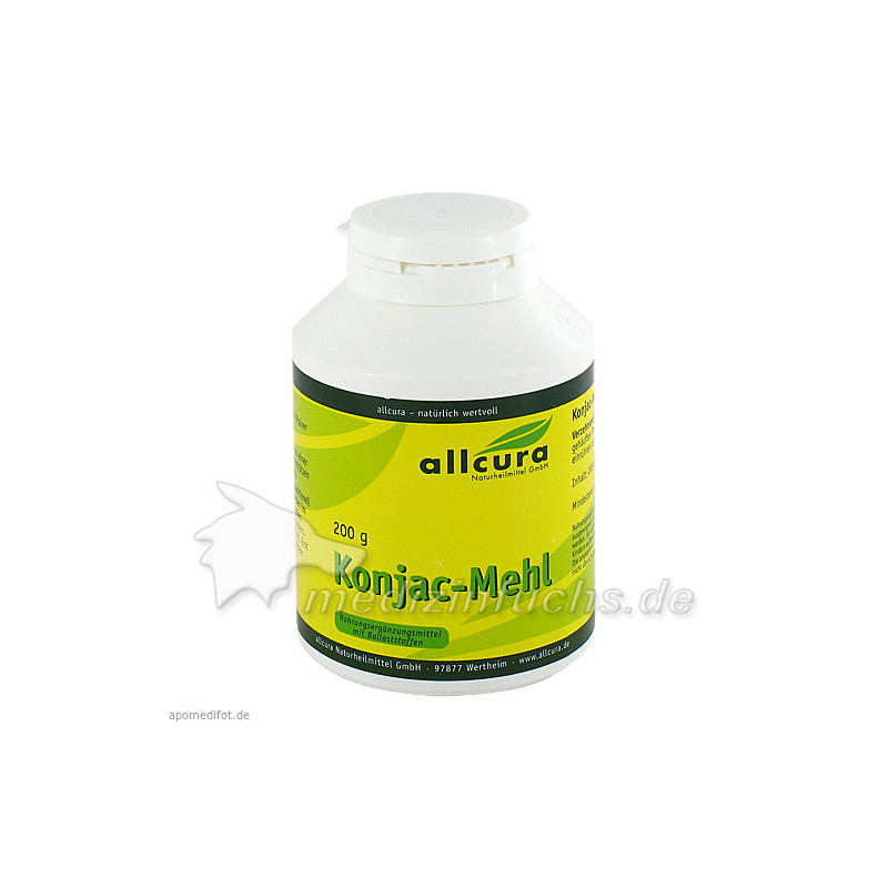 Konjac Mehl, 200 G – PZN 8408137