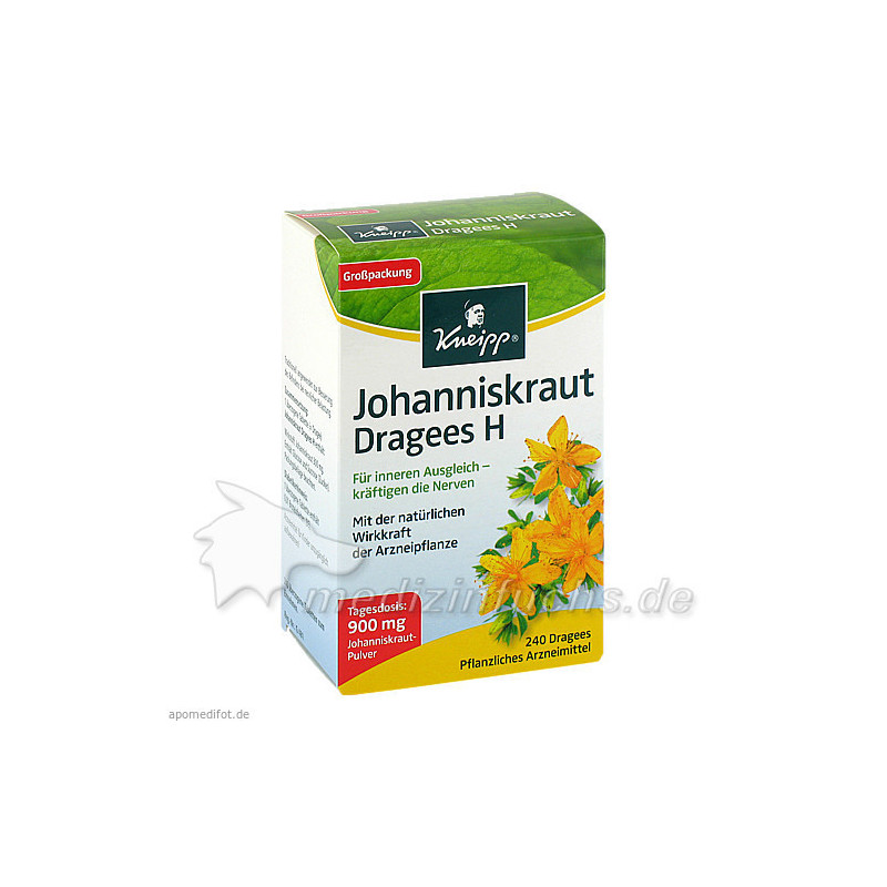 KNEIPP Johanniskraut Dragees H, 240 ST – PZN 2231672