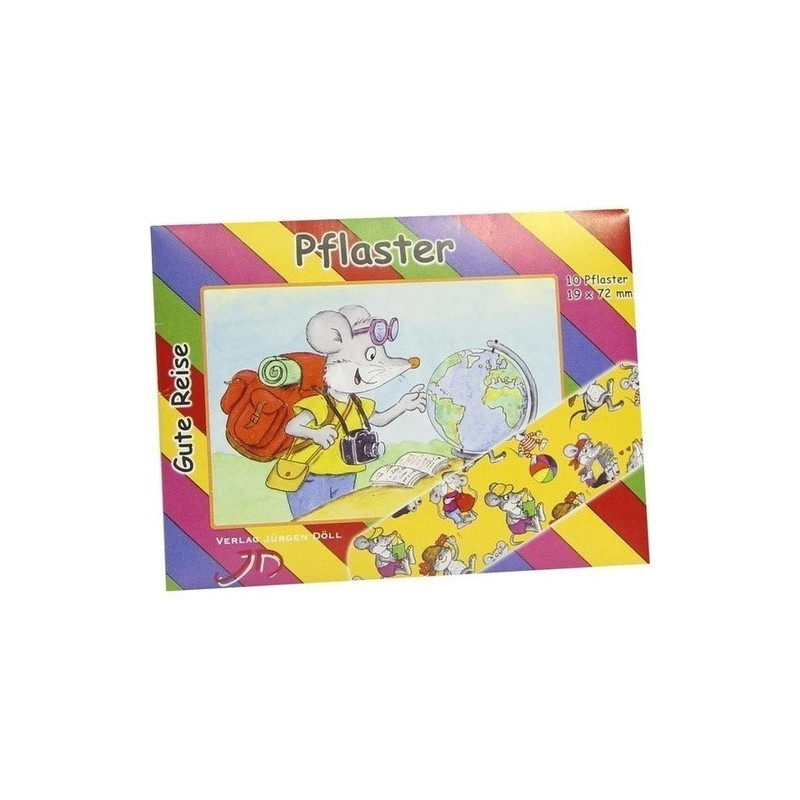 KINDERPFLASTER GUTE REISE - BRIEFCHEN, 10 ST – PZN 9078245