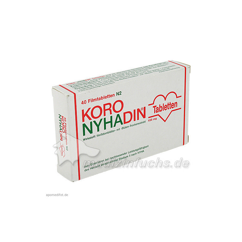 Koro-Nyhadin, 40 ST – PZN 1501425