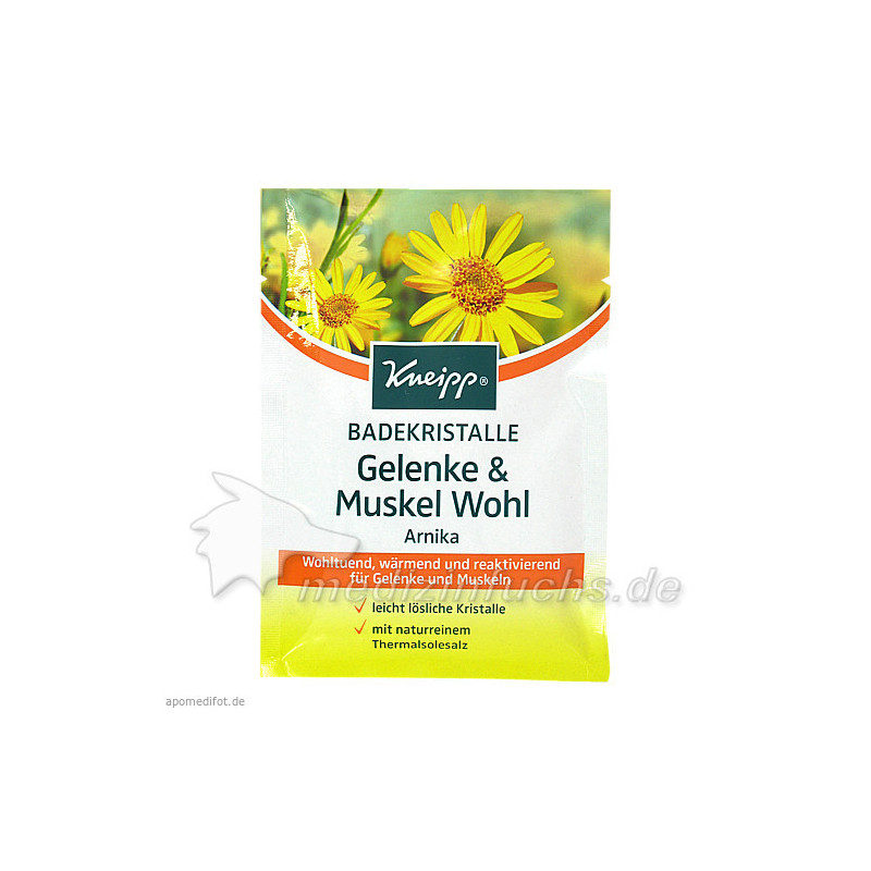 Kneipp Badekristalle Gelenke & Muskel Wohl, 60 G – PZN 6798341
