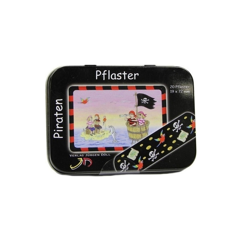 KINDERPFLASTER PIRATEN - DOSE, 20 ST – PZN 9078038