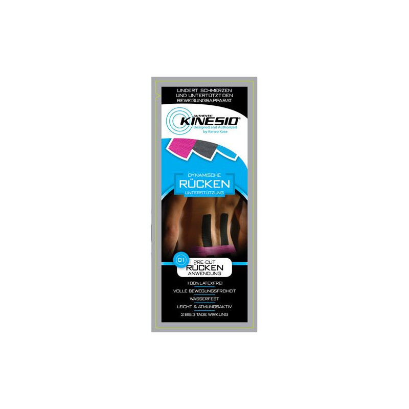 Kinesio Pre Cut Rücken Anwendung, 1 P – PZN 10711558