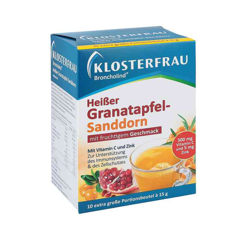 Klosterfrau Broncholind Heisser Granatapfel-sandd. (10X15 g) – PZN 11666009