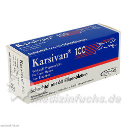 KARSIVAN 100 Filmtabletten f.Hunde, 60 ST – PZN 7545731