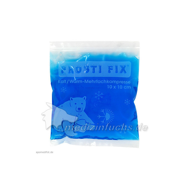 Kalt-Warm Kompresse 10x10cm blau Frosti Fix, 1 ST – PZN 3728127