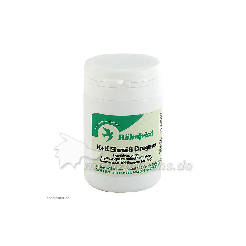 K + K Eiweiss Dragees Vet, 100 ST – PZN 5543248