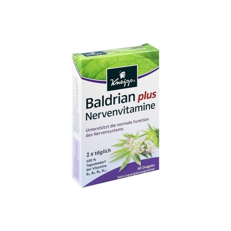 Kneipp Baldrian plus Nervenvitamine, 40 ST – PZN 7798751