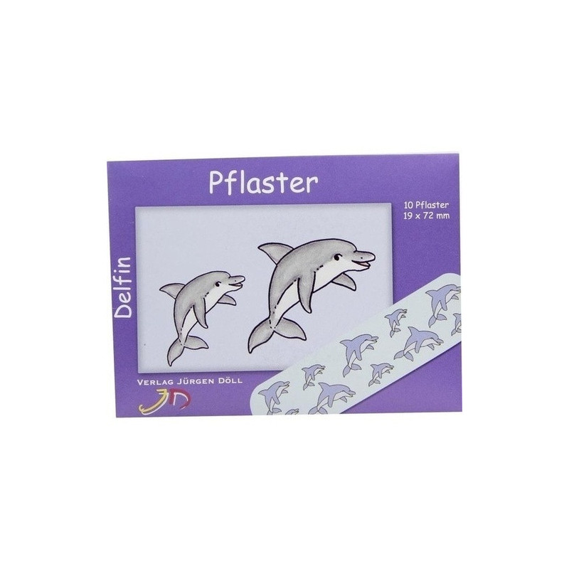 KINDERPFLASTER DELFIN - BRIEFCHEN, 10 ST – PZN 9078133