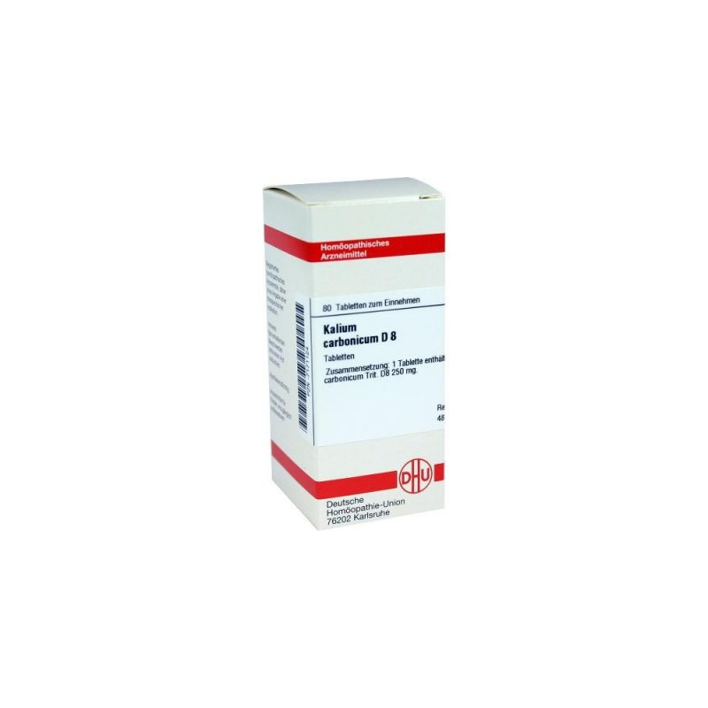 Kalium Carbonicum D 8 Tabletten (80 stk) – PZN 7171124