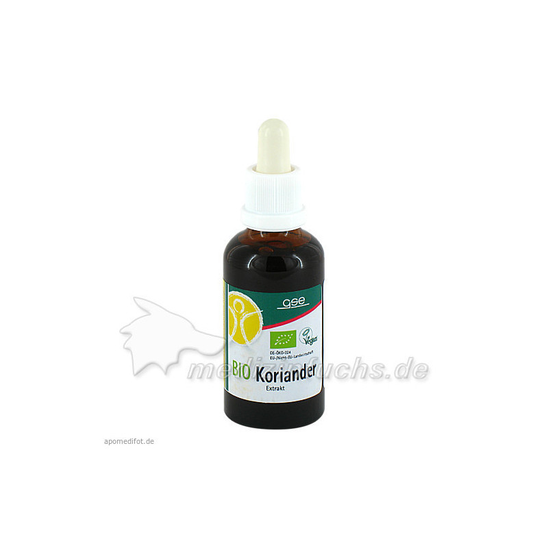 Koriander Extr. Bio 23% V/V, 50 ML – PZN 159545